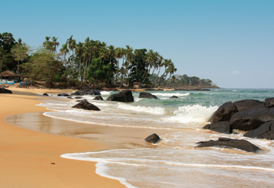 Westafrika, Sierra Leone: Schimpansen, Sklaven, Strandidylle - Traumhafter Strand